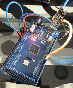 Arduino MEGA jako USB / COM převodník pro ESP8266